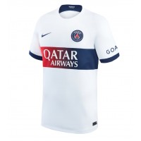 Paris Saint-Germain Nuno Mendes #25 Vonkajší futbalový dres 2023-24 Krátky Rukáv